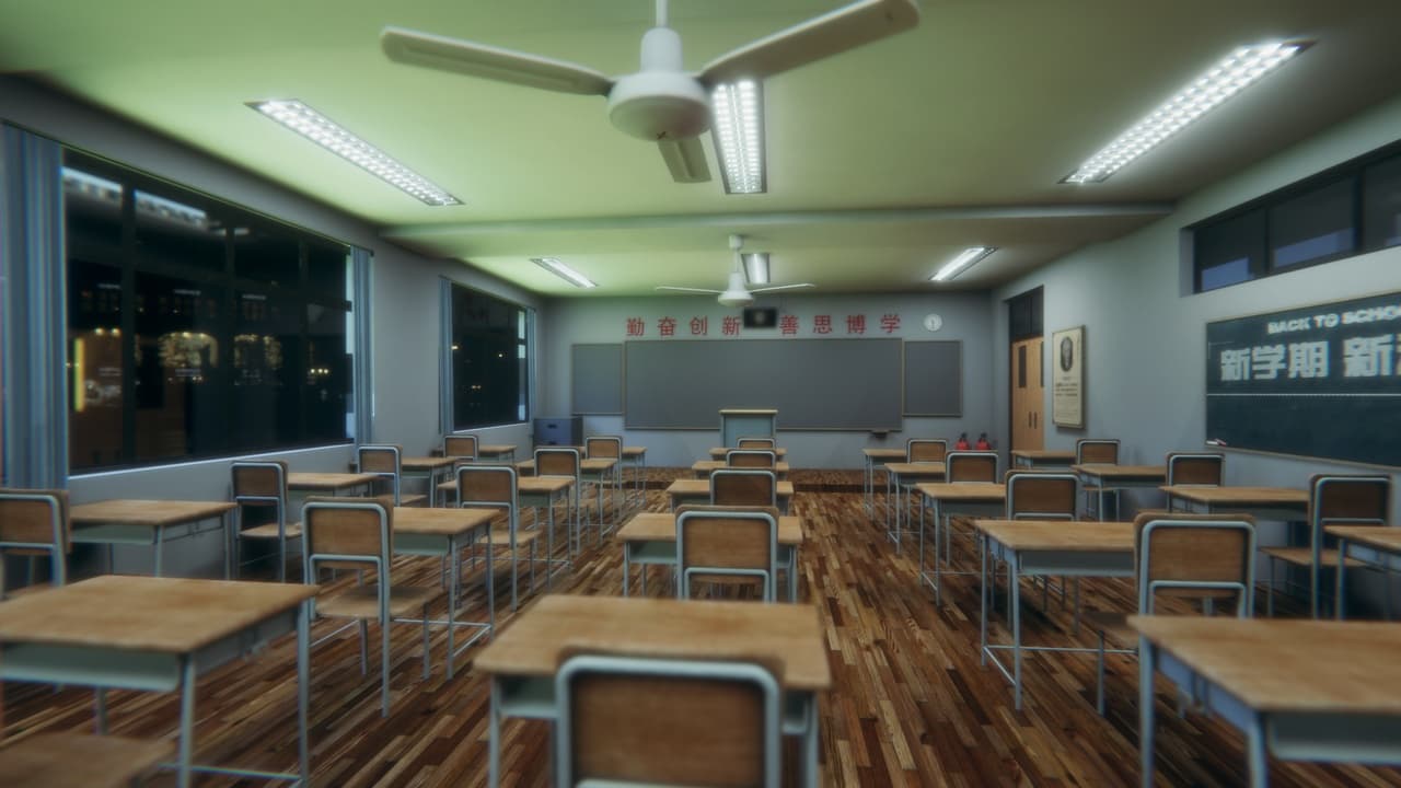 教室室内场景 缩略图 4