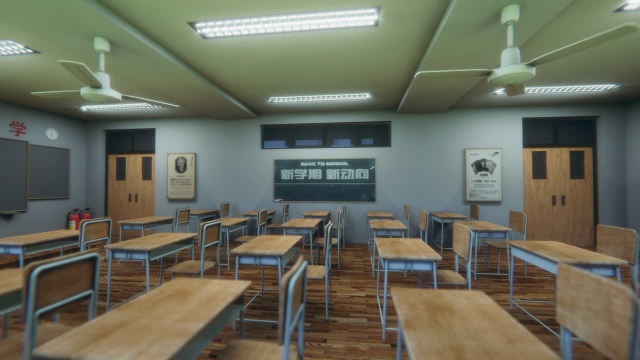 教室室内场景 缩略图 5