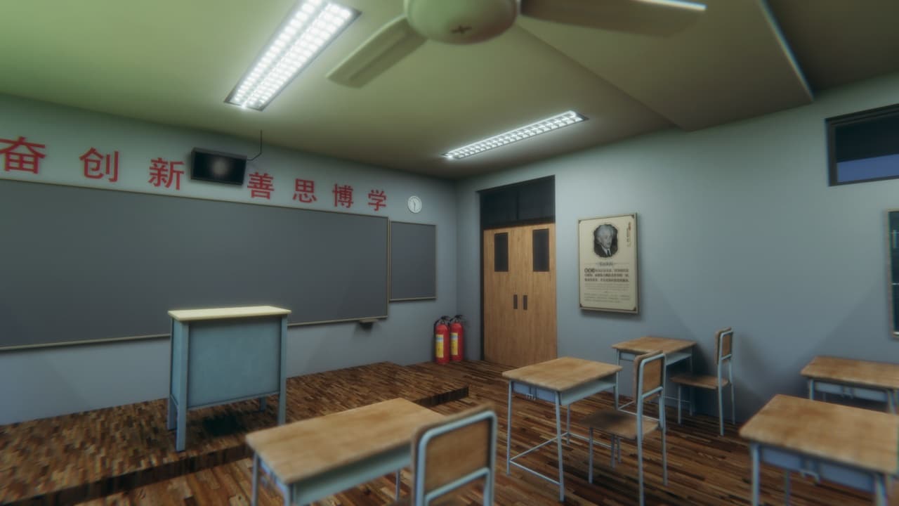 教室室内场景 缩略图 6