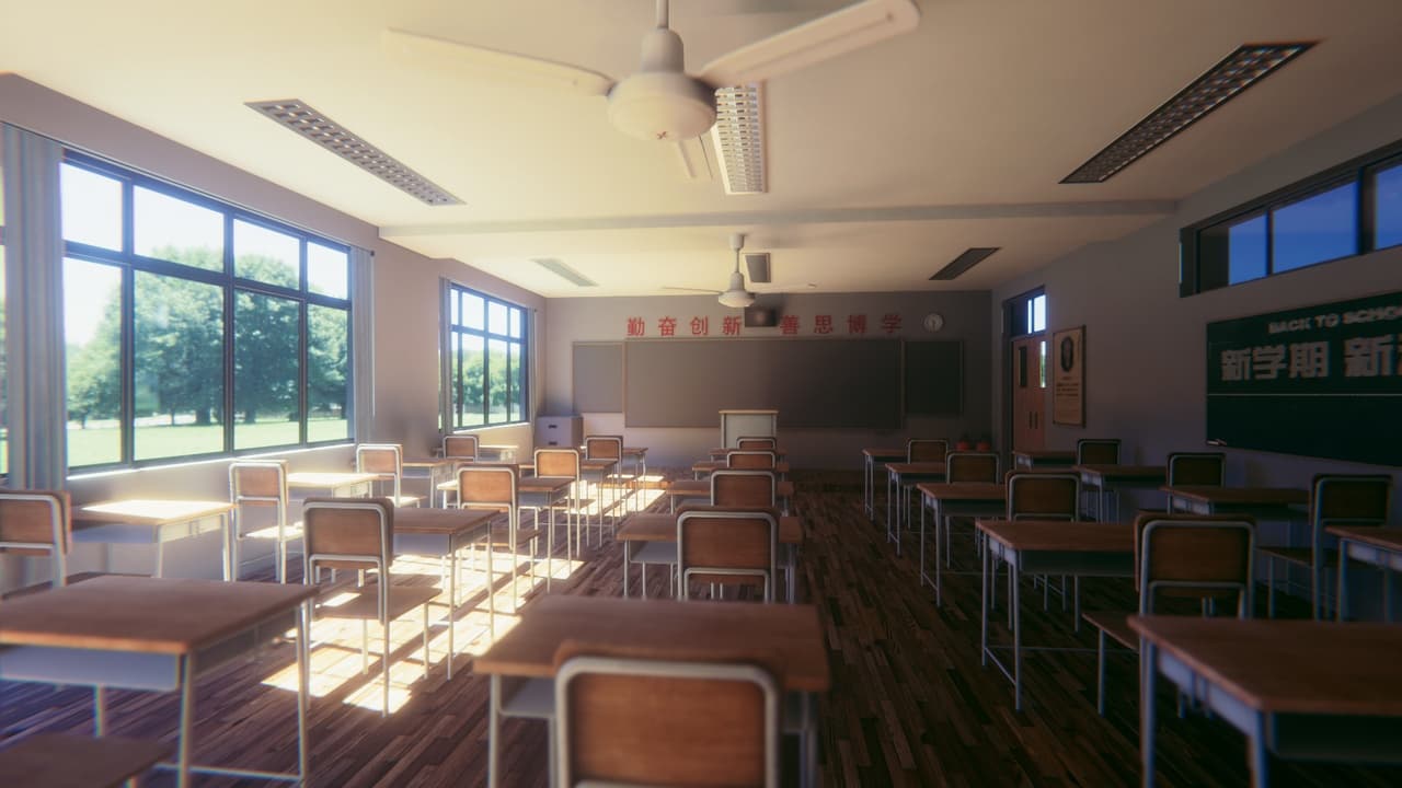 教室室内场景